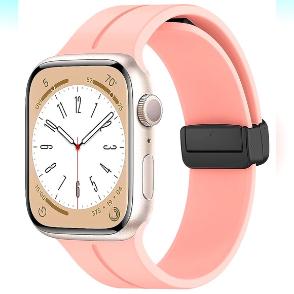 Apple Magnetic Watchband 42 44 45 49mm Ultra Pink NEW - Picture 1 of 4